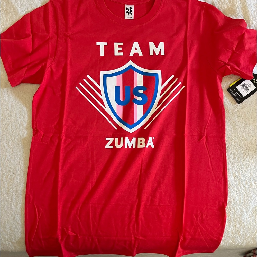 Zumba Fitness Red Team US Men's Shirt
